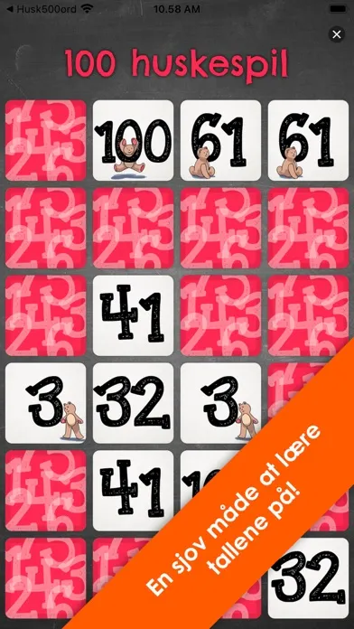 100 huskespil应用截图