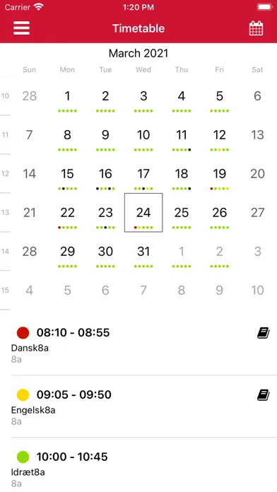 Zrzuty ekranu Erhvervsakademi Dania
