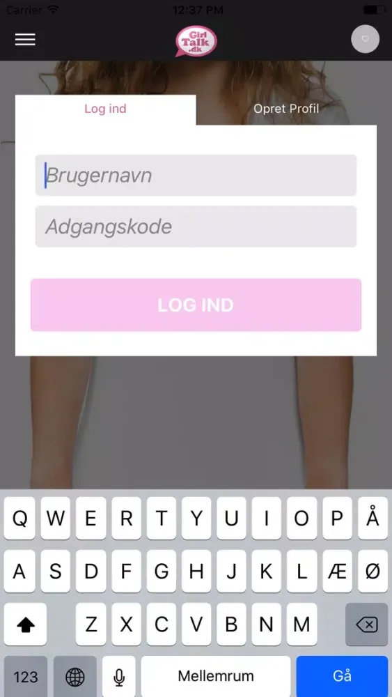 GirlTalk.dk -Brug for en snak?应用截图