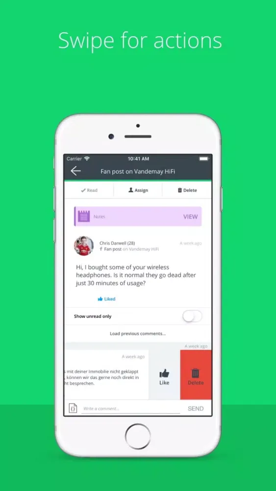 Скриншоты Engage by Falcon.io
