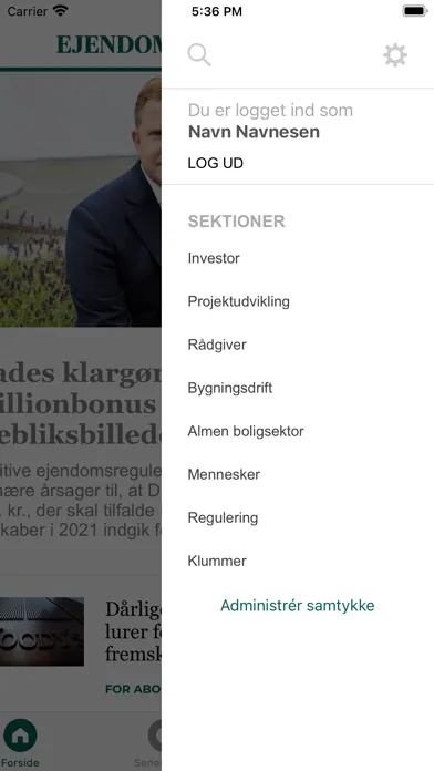 EjendomsWatch Screenshots