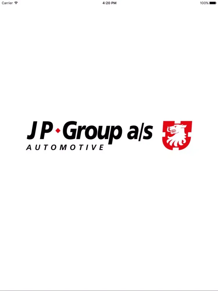 Zrzuty ekranu JP Group iPad 