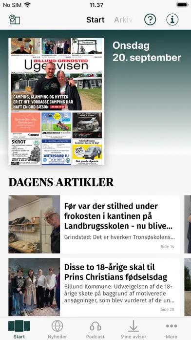 Ugeavisen.dk應用截圖