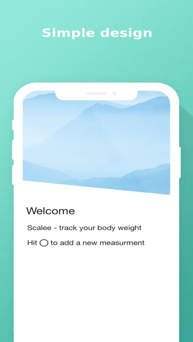 Scalee - Weight Tracker應用截圖