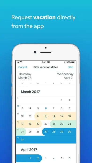 Zrzuty ekranu Planday Employee Scheduling