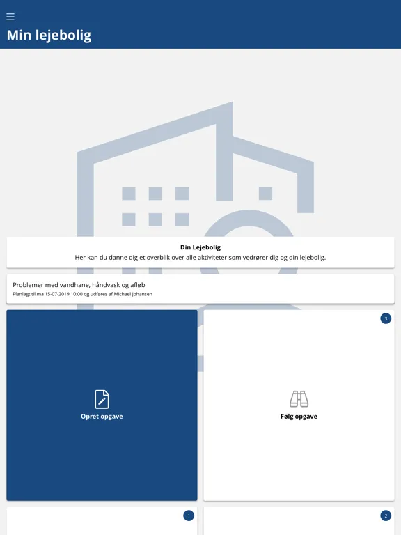 Min lejebolig iPad 應用截圖