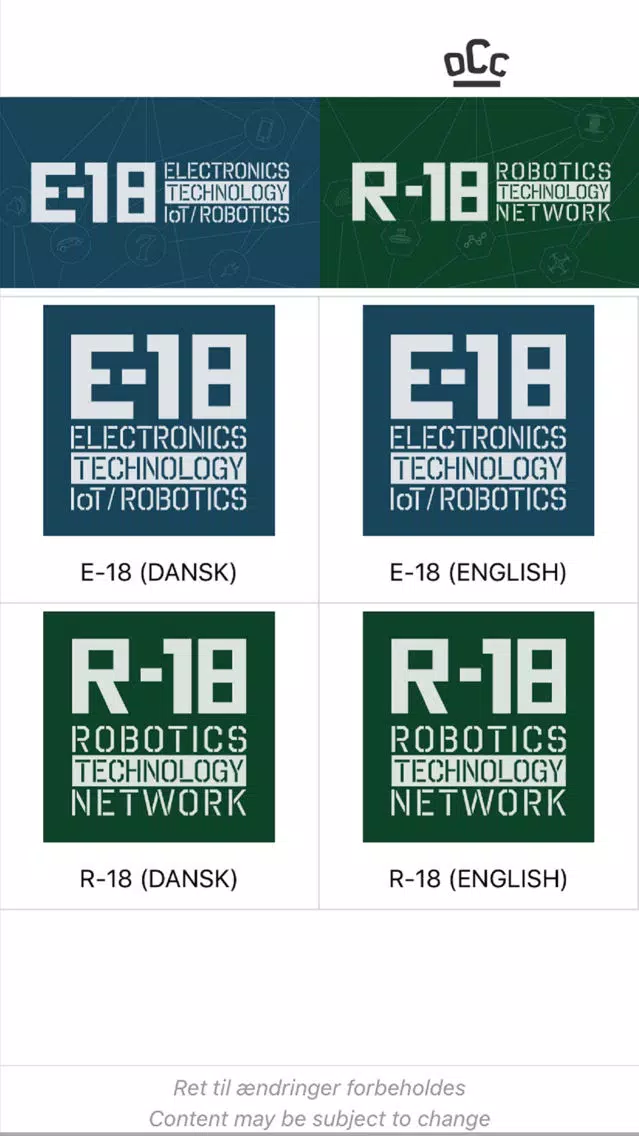 Zrzuty ekranu E-18 / R-18
