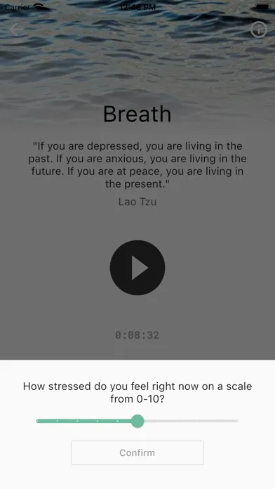 Tangkapan skrin Practice Mindfulness