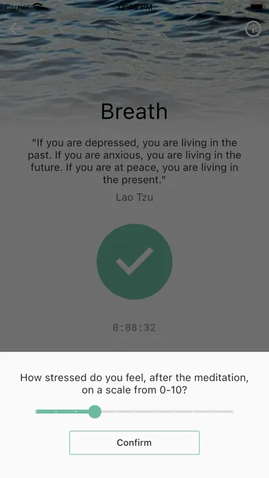 Tangkapan skrin Practice Mindfulness