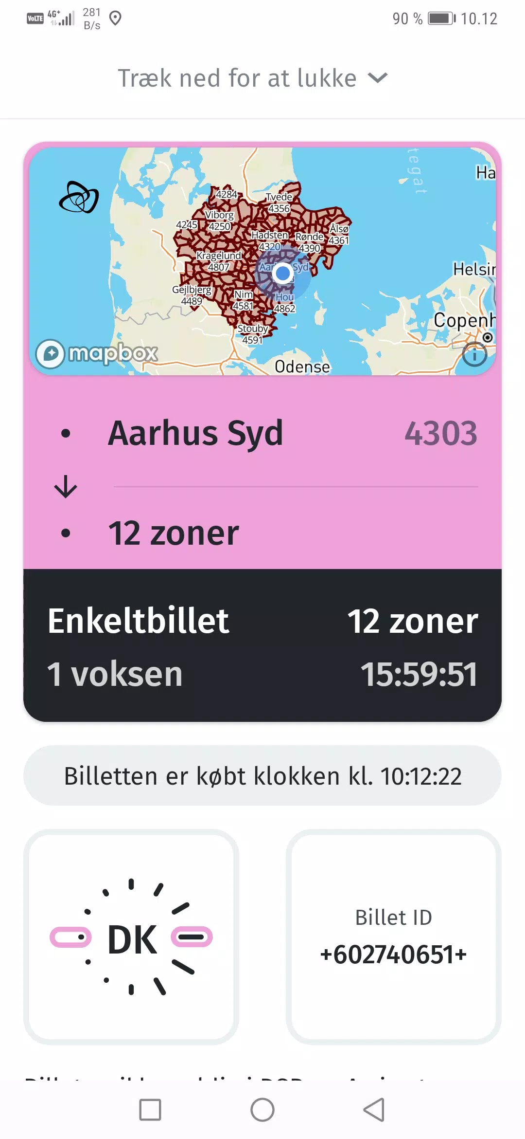 Midttrafik Screenshots