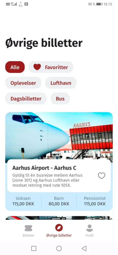 Midttrafik应用截图