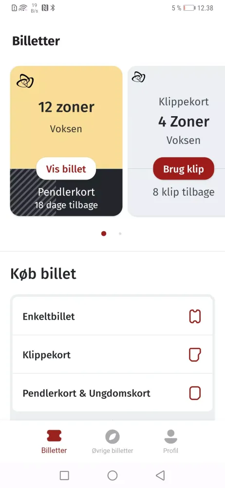 Midttrafik应用截图
