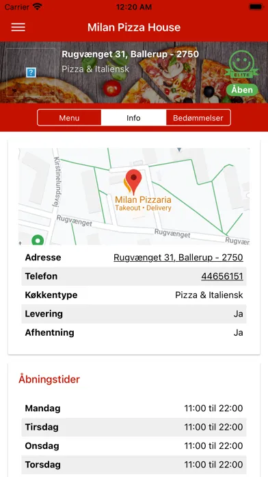 Скриншоты Milan Pizza House