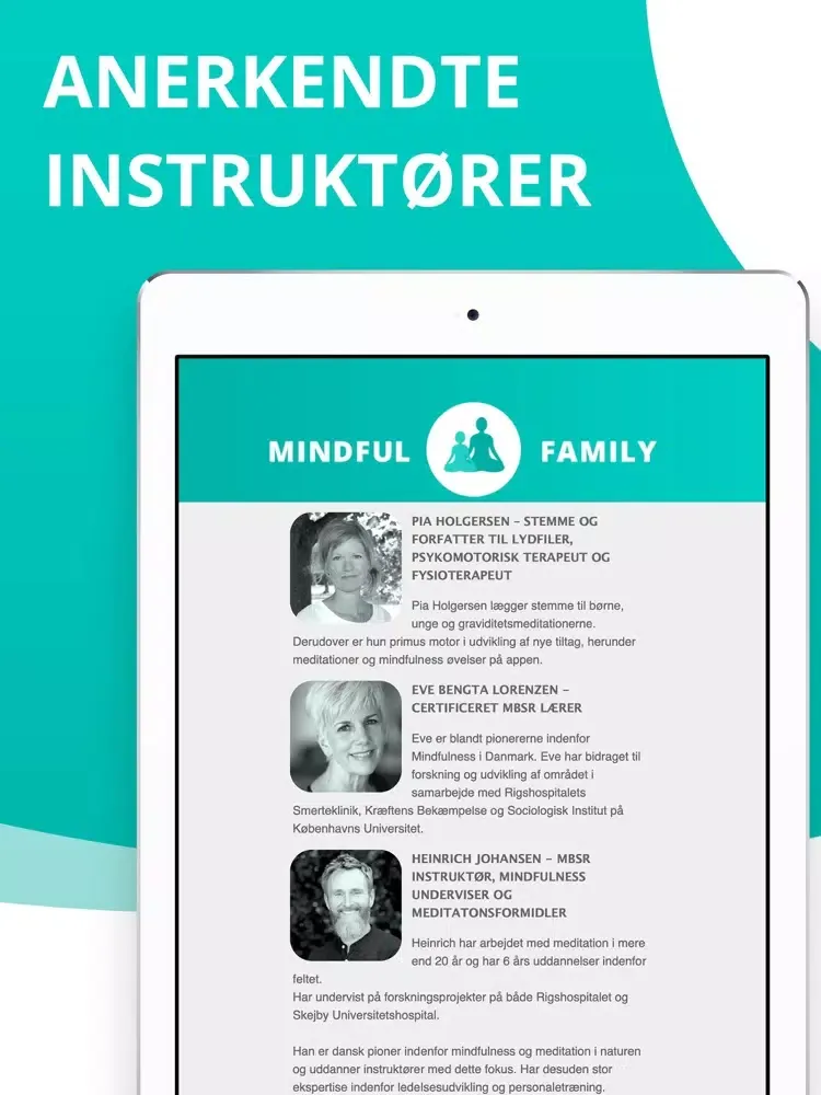 Mindful Family Mindfulness App iPad  स्क्रीनशॉट