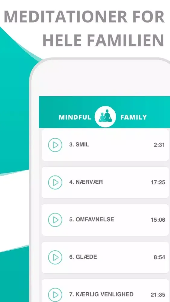 Mindful Family Mindfulness App स्क्रीनशॉट
