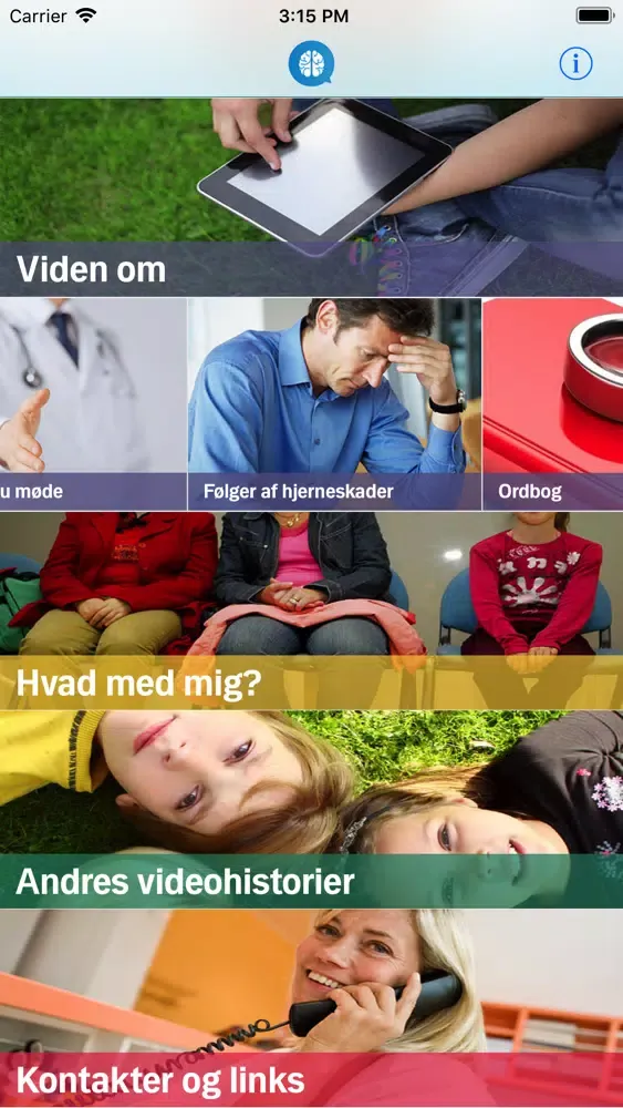 تصاویر HjerneHjælper App