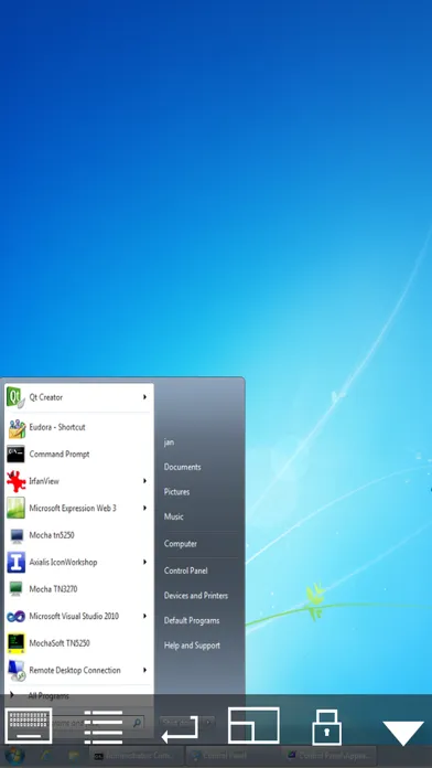 Скриншоты Mocha VNC Lite