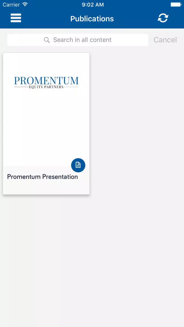 ภาพหน้าจอของ Promentum Capital