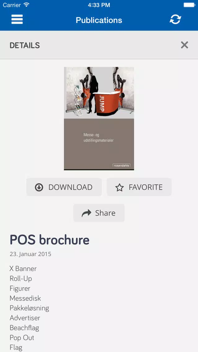 Скриншоты Rosendahls Publishing App