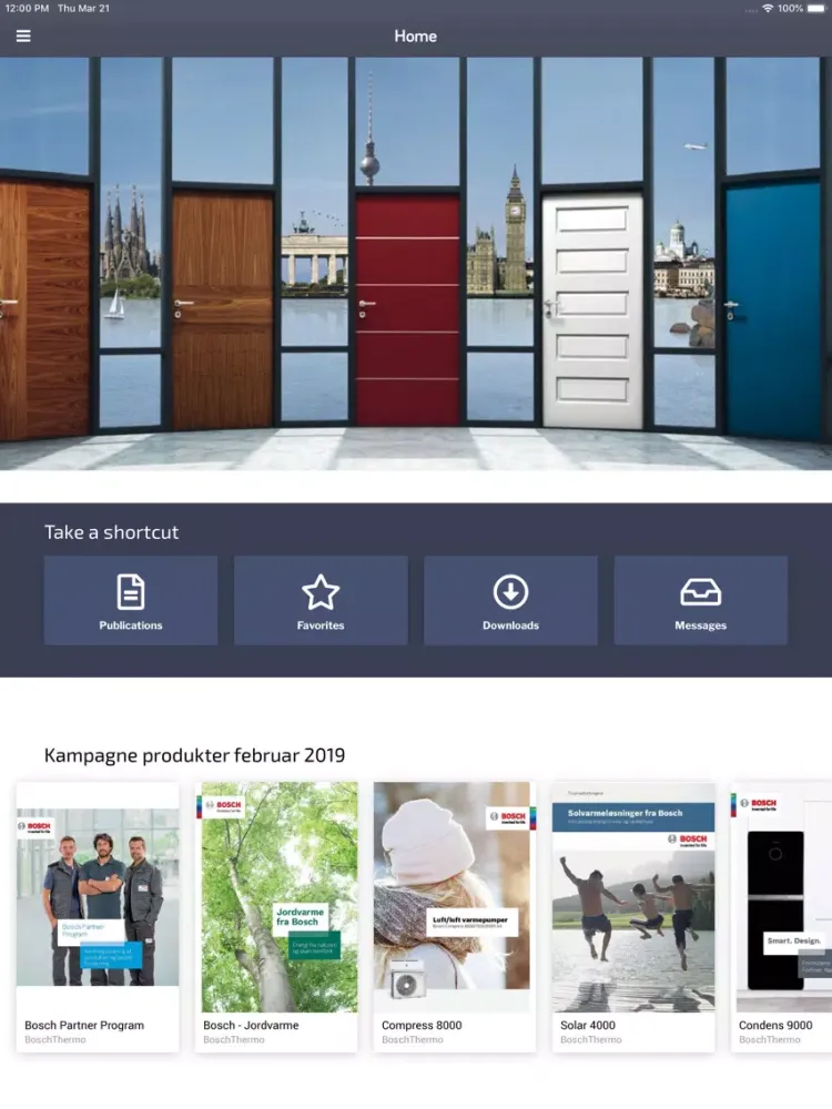 Скриншоты Napp Sales Enablement iPad 