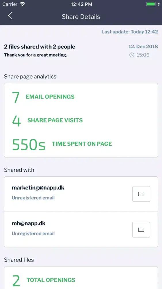 Скриншоты Napp Sales Enablement