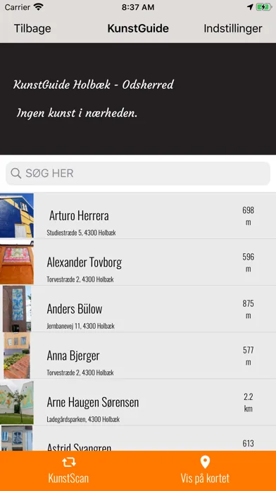 Скриншоты KunstGuide