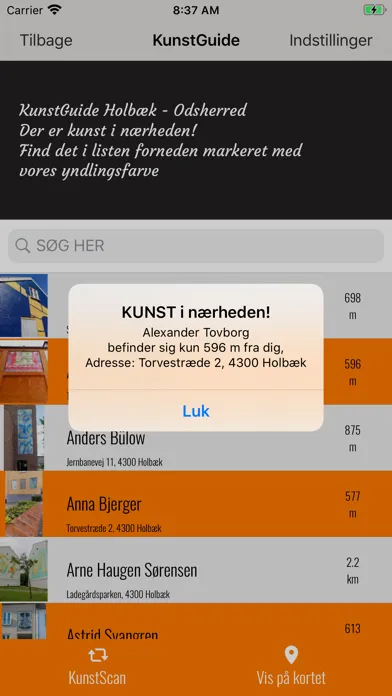 Скриншоты KunstGuide