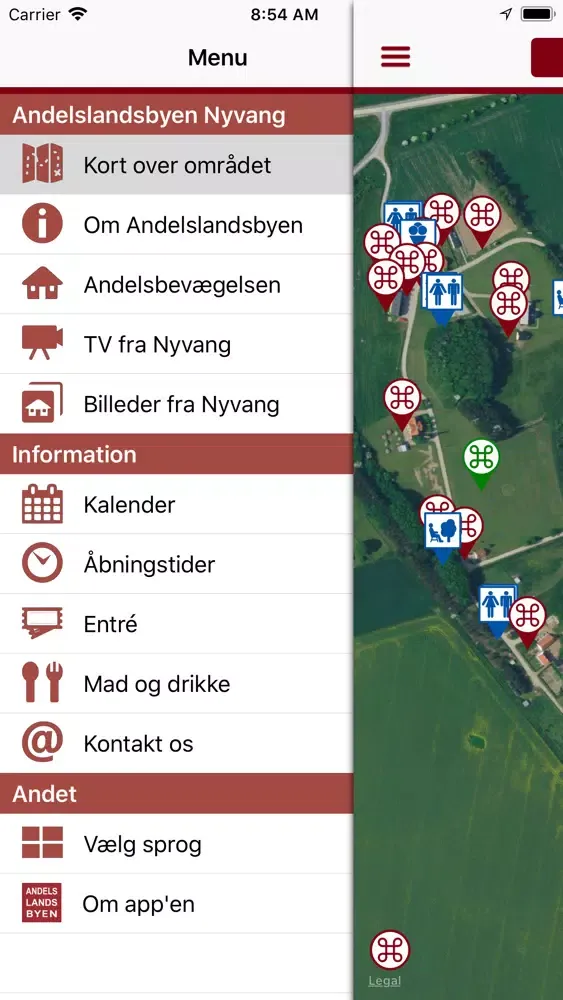 ภาพหน้าจอของ Andelslandsbyen Nyvang