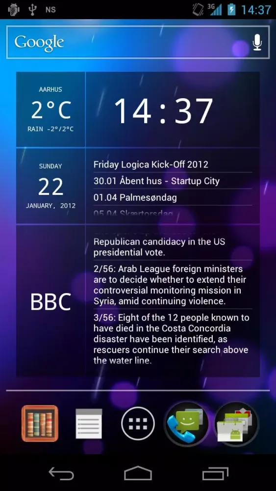 صور Glass Widgets