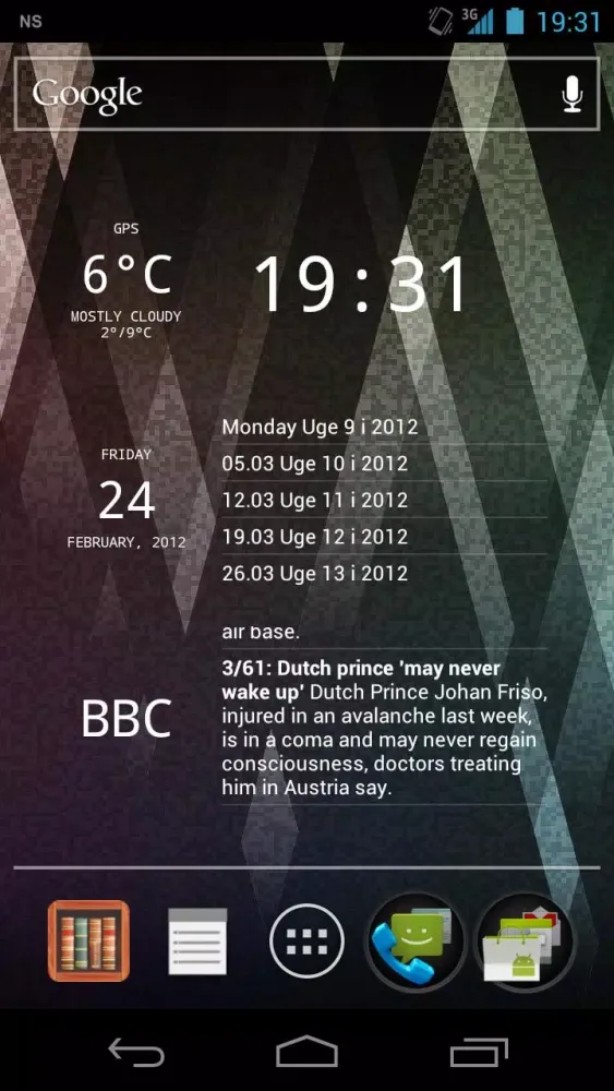 صور Glass Widgets