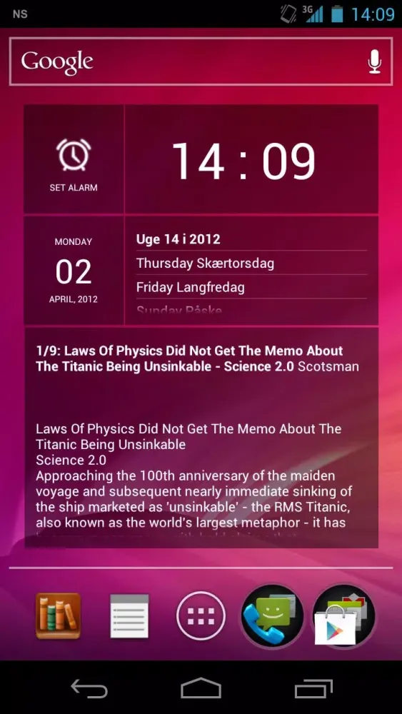 صور Glass Widgets