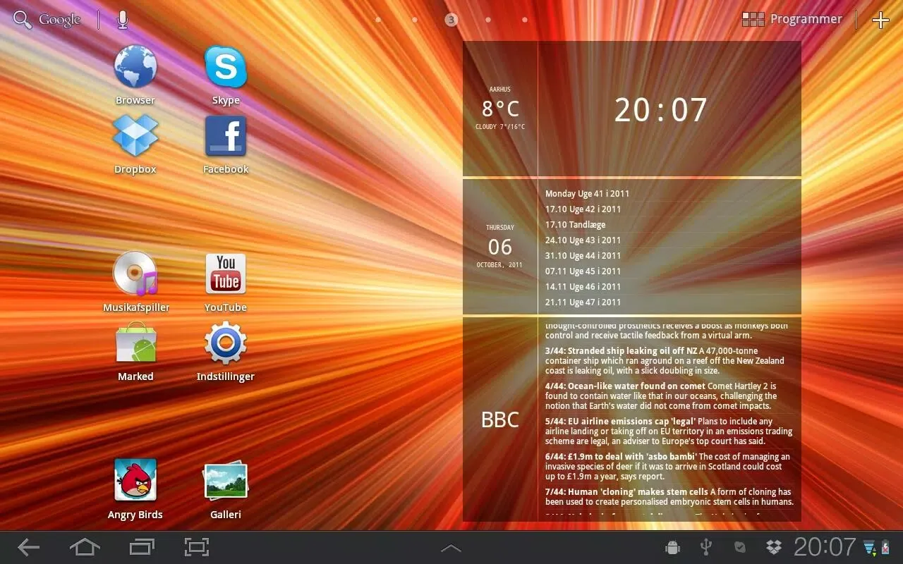 صور Glass Widgets