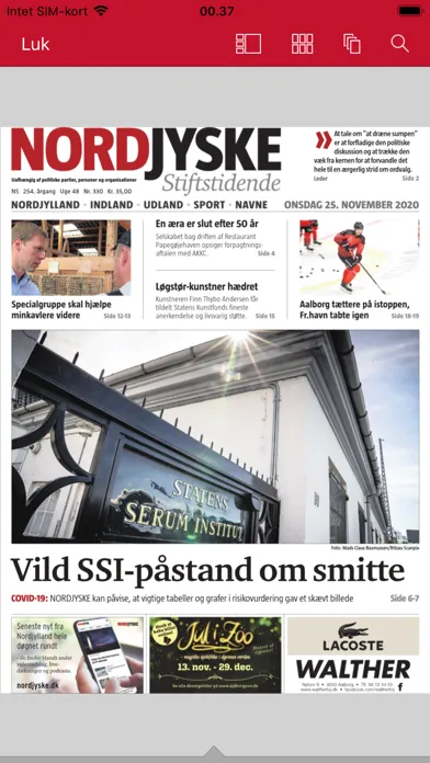NORDJYSKE Stiftstidende Screenshots