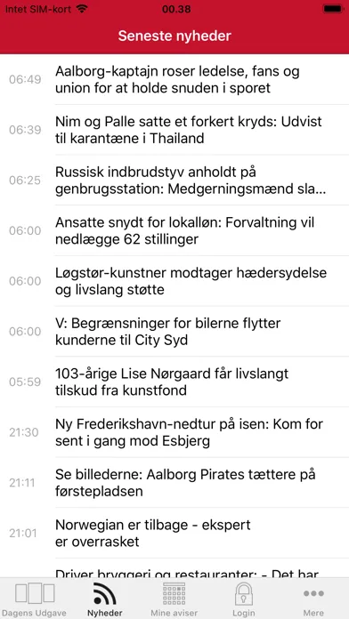NORDJYSKE Stiftstidende Screenshots