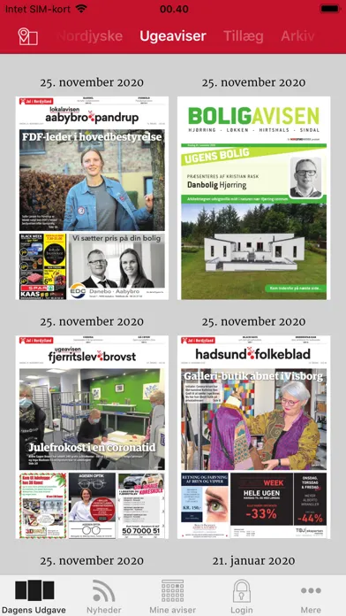 NORDJYSKE Stiftstidende Screenshots