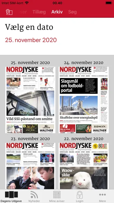 NORDJYSKE Stiftstidende Screenshots