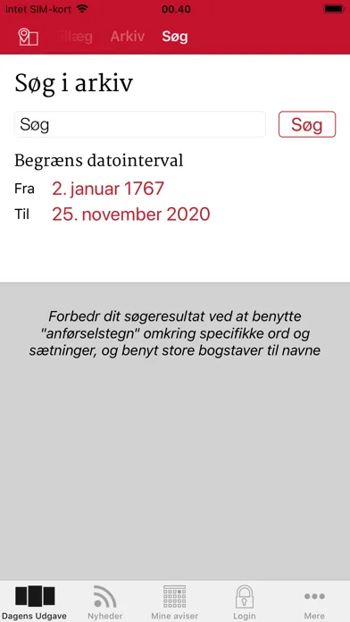 NORDJYSKE Stiftstidende Screenshots