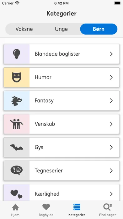 Capturas de tela do Nota Bibliotek 2.0
