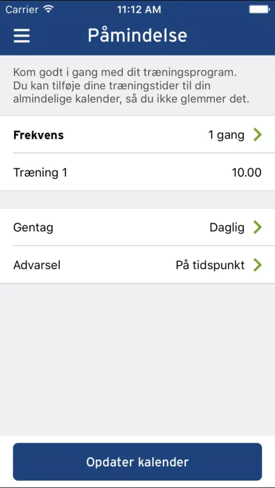 Træn ansigt Screenshots