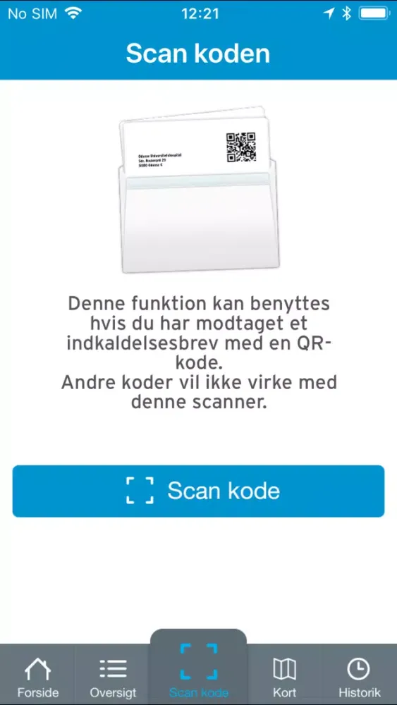 Screenshot di OUH Find Vej