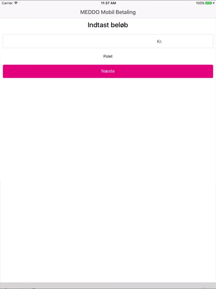 Скриншоты Meddo iPad 