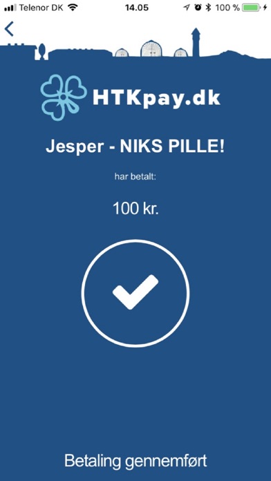 Screenshot di HTKPay