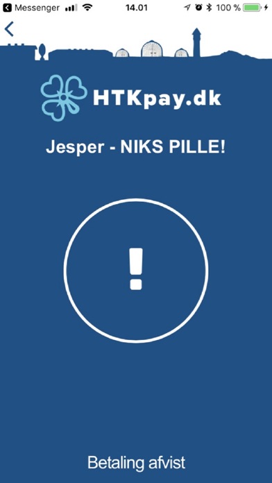 Screenshot di HTKPay