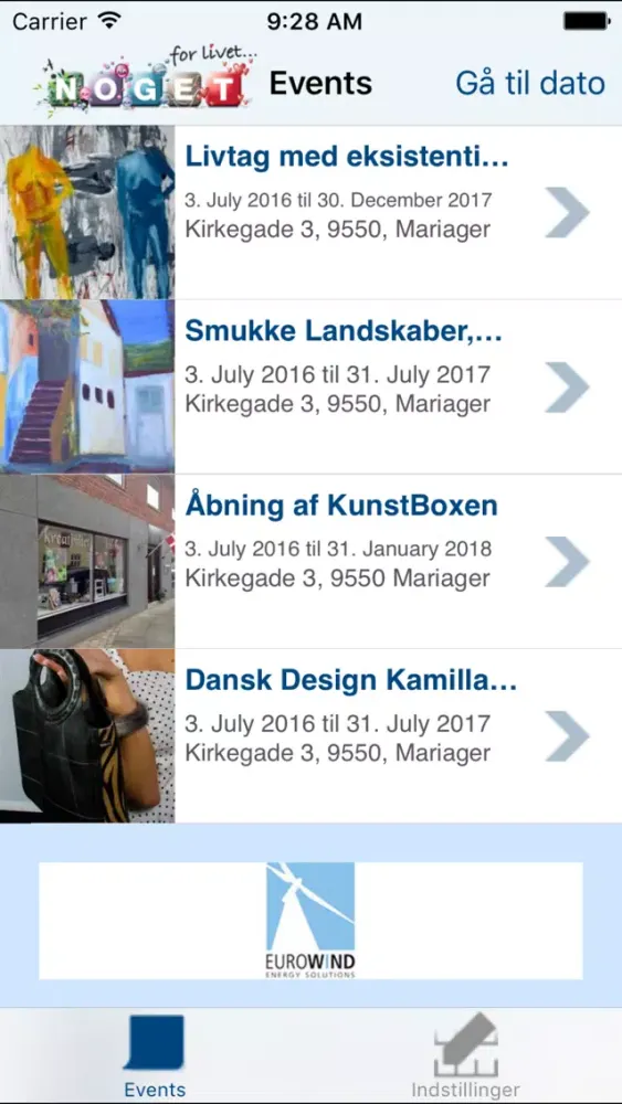 Noget for Livet - Kalender for Mariager Fjord Ekran Görüntüleri