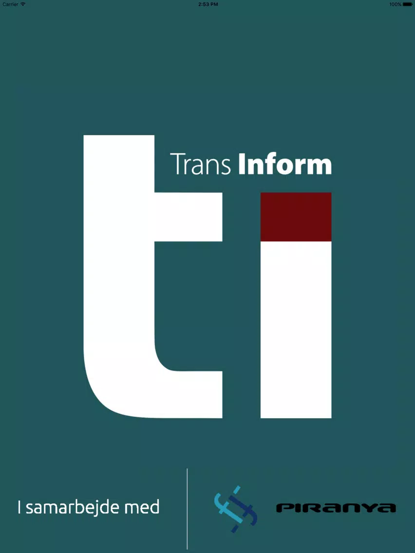 Trans Inform iPad 应用截图