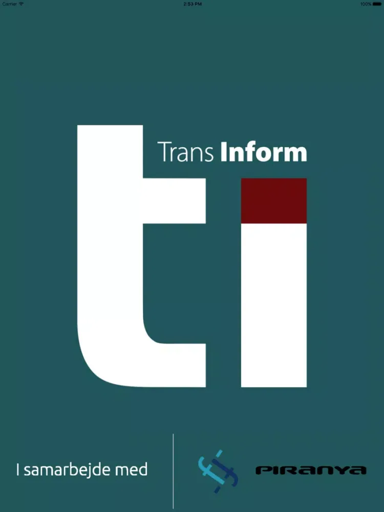 Trans Inform iPad  स्क्रीनशॉट