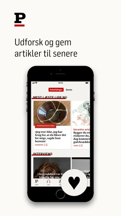 Politiken سکرین شاٹس