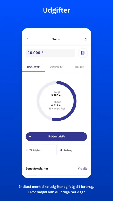 Lommebudget - styr på pengene Screenshots