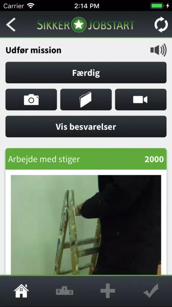 Captures d'écran de Sikker Jobstart
