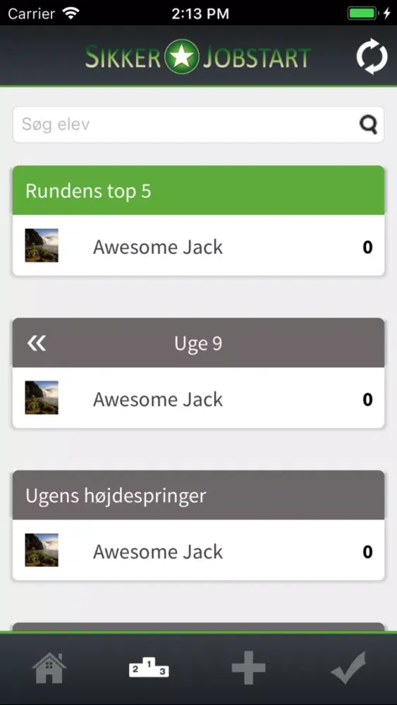 Captures d'écran de Sikker Jobstart
